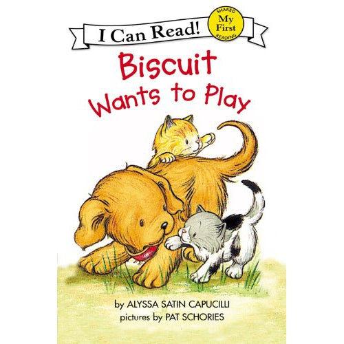 Harper Collins: My First I Can Read: Biscuit Wants to Play-HARPER COLLINS PUBLISHERS-Little Giant Kidz