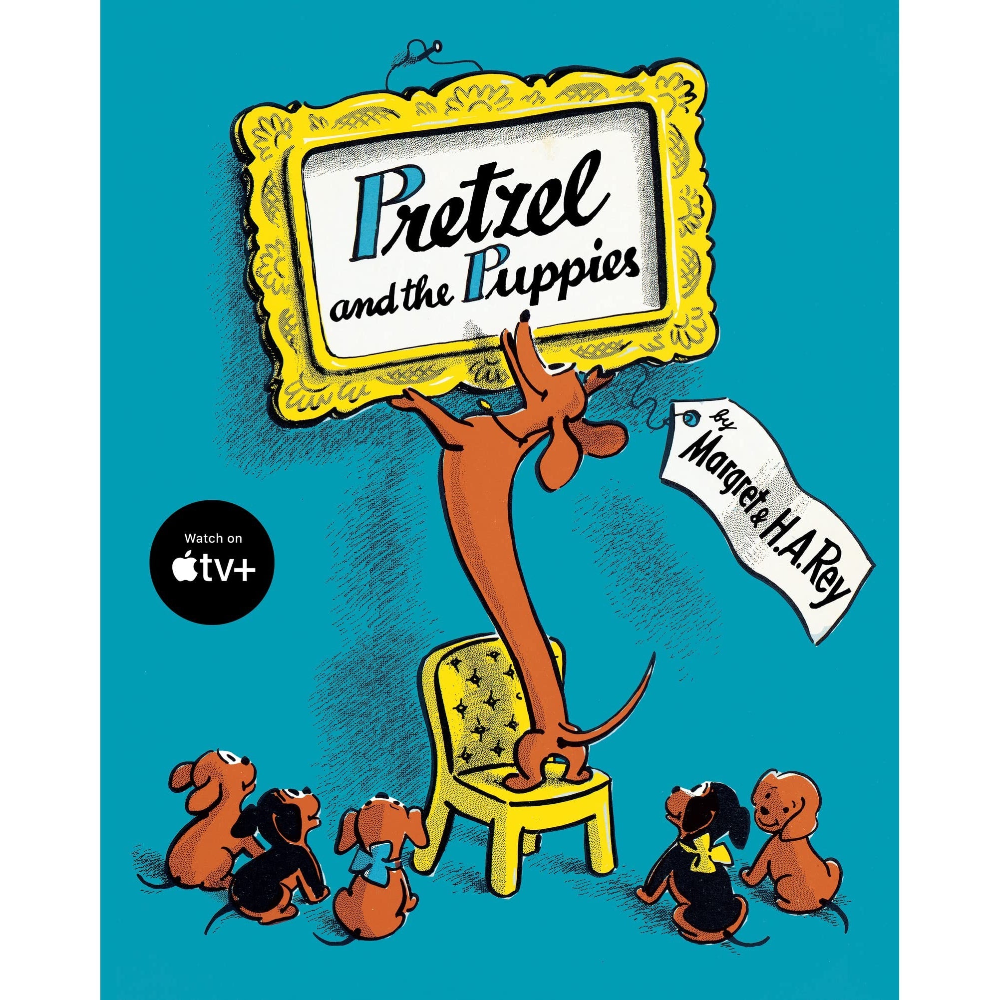 Harper Collins: Pretzel and the Puppies (Hardcover Book)-HARPER COLLINS PUBLISHERS-Little Giant Kidz