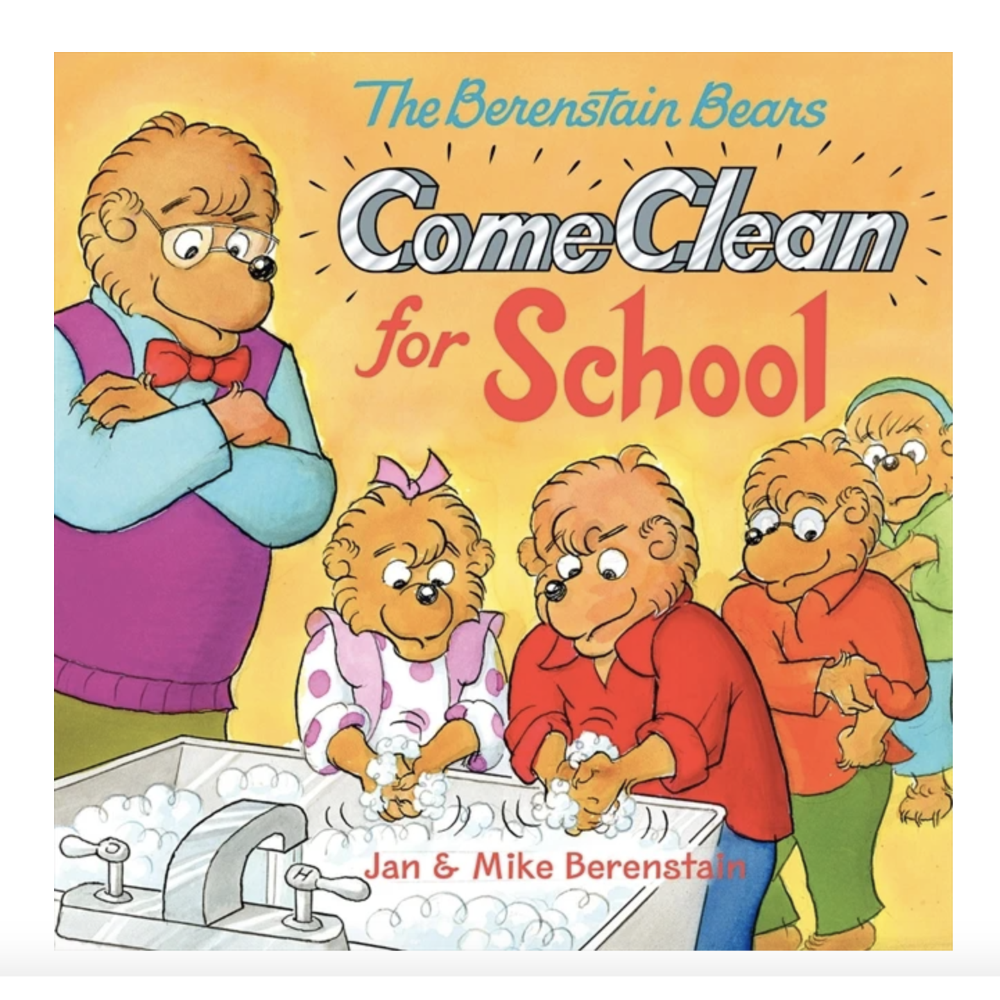 Harper Collins: The Berenstain Bears Come Clean for School (Paperback Book)-HARPER COLLINS PUBLISHERS-Little Giant Kidz