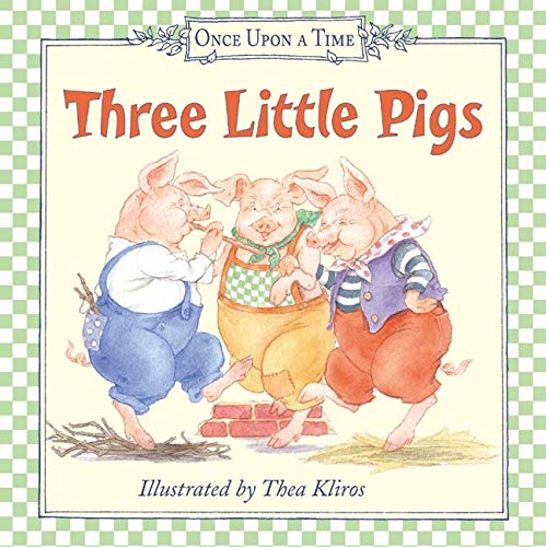 Harper Collins: Three Little Pigs (Once Upon a Time) (Board Book)-HARPER COLLINS PUBLISHERS-Little Giant Kidz