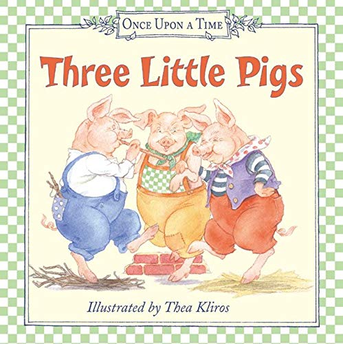 Harper Collins: Three Little Pigs (Once Upon a Time) (Board Book)-HARPER COLLINS PUBLISHERS-Little Giant Kidz