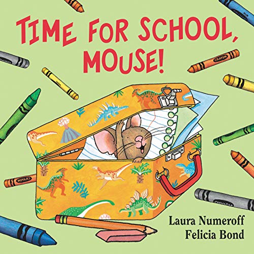 Harper Collins: Time For School, Mouse! (Board Book)-HARPER COLLINS PUBLISHERS-Little Giant Kidz