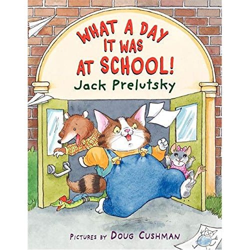 Harper Collins: What a Day It Was at School! (Paperback Book)-HARPER COLLINS PUBLISHERS-Little Giant Kidz