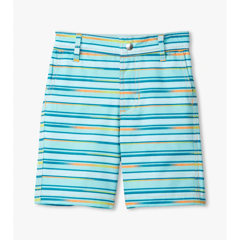 Hatley Ocean Stripes Quick Dry Shorts-HATLEY-Little Giant Kidz