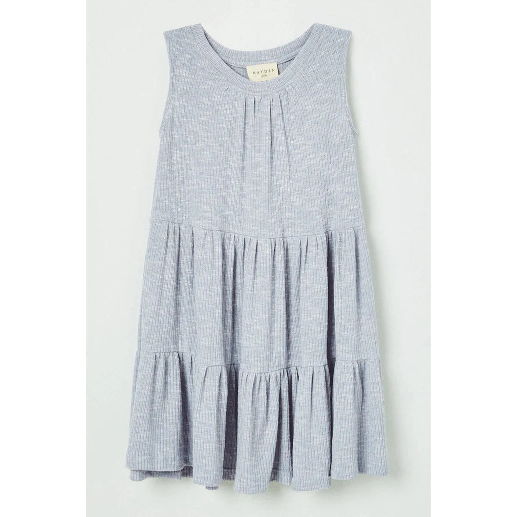 Hayden Girls Sky Marled Knit Tunic-HAYDEN GIRLS-Little Giant Kidz