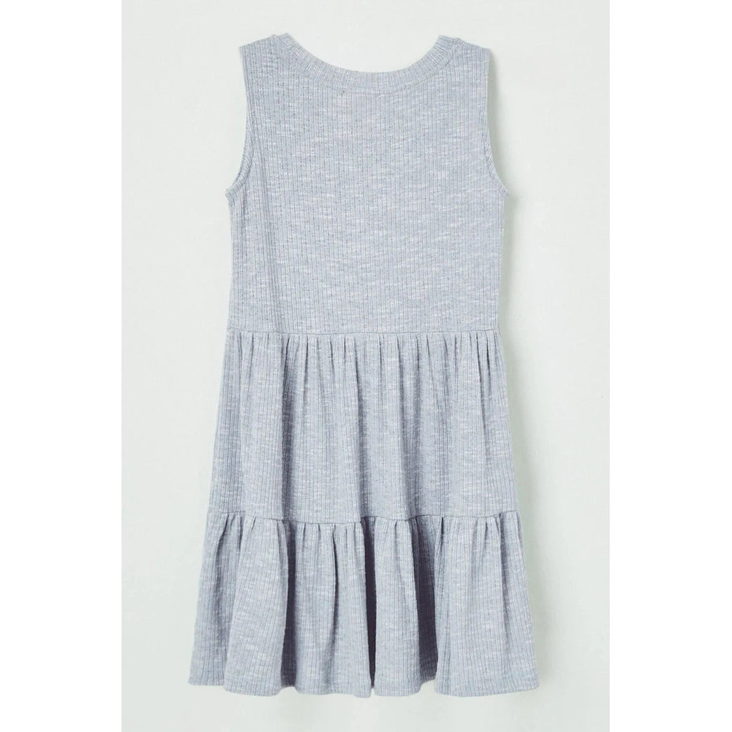 Hayden Girls Sky Marled Knit Tunic-HAYDEN GIRLS-Little Giant Kidz