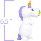 Hog Wild White Unicorn Popper Toy-HOG WILD-Little Giant Kidz