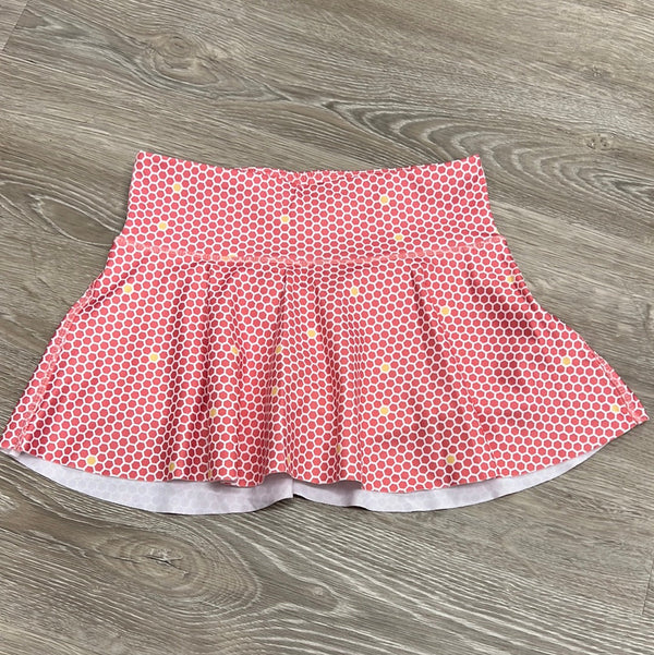 Honesty Clothing Pink Honeycomb Skirt-HONESTY-Little Giant Kidz