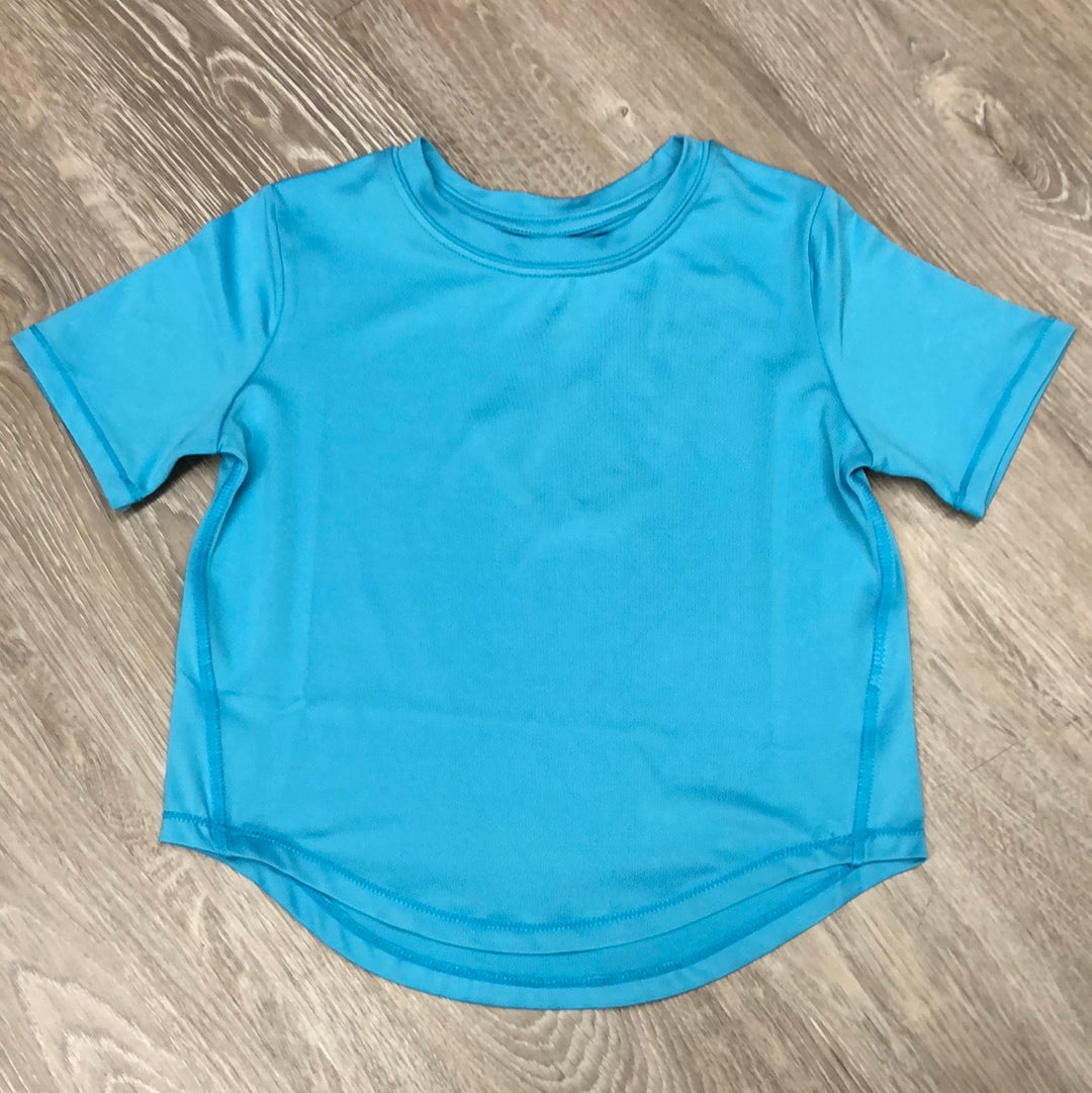 Honesty Clothing Turquoise Solid Athletic Top-HONESTY-Little Giant Kidz