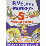 Houghton Mifflin Harcourt: Five Little Monkeys 5 Minute Stories-Houghton Mifflin Harcourt-Little Giant Kidz