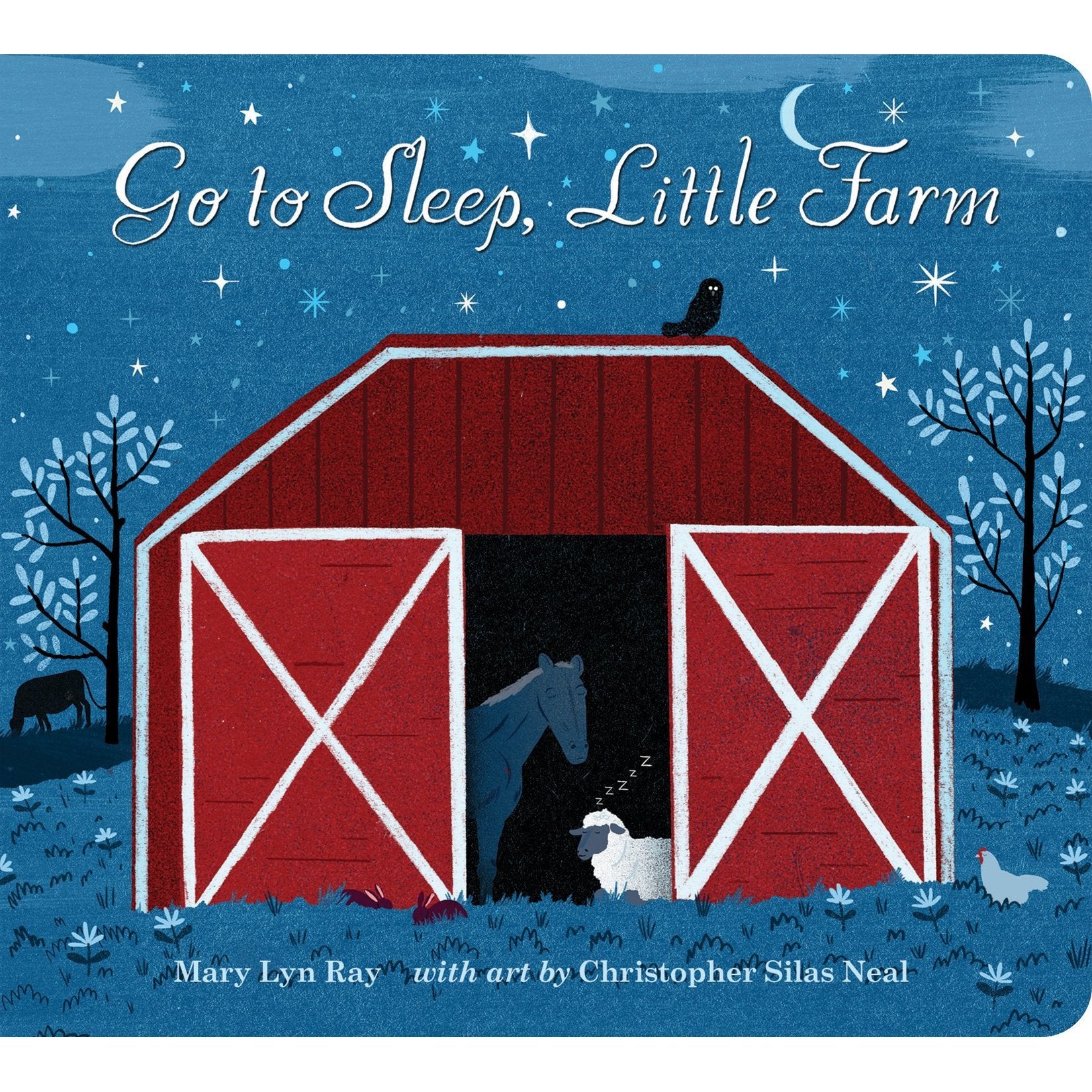 Houghton Mifflin Harcourt: Go to Sleep, Little Farm (Padded Board Book)-Houghton Mifflin Harcourt-Little Giant Kidz