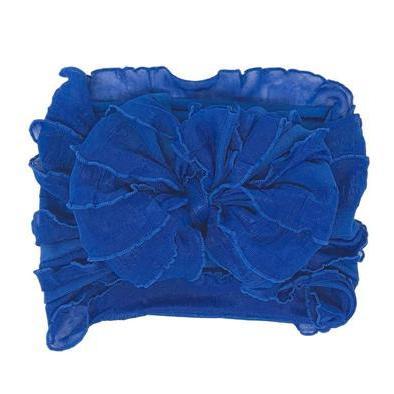 In Awe Couture Royal Ruffle Headband-IN AWE COUTURE-Little Giant Kidz