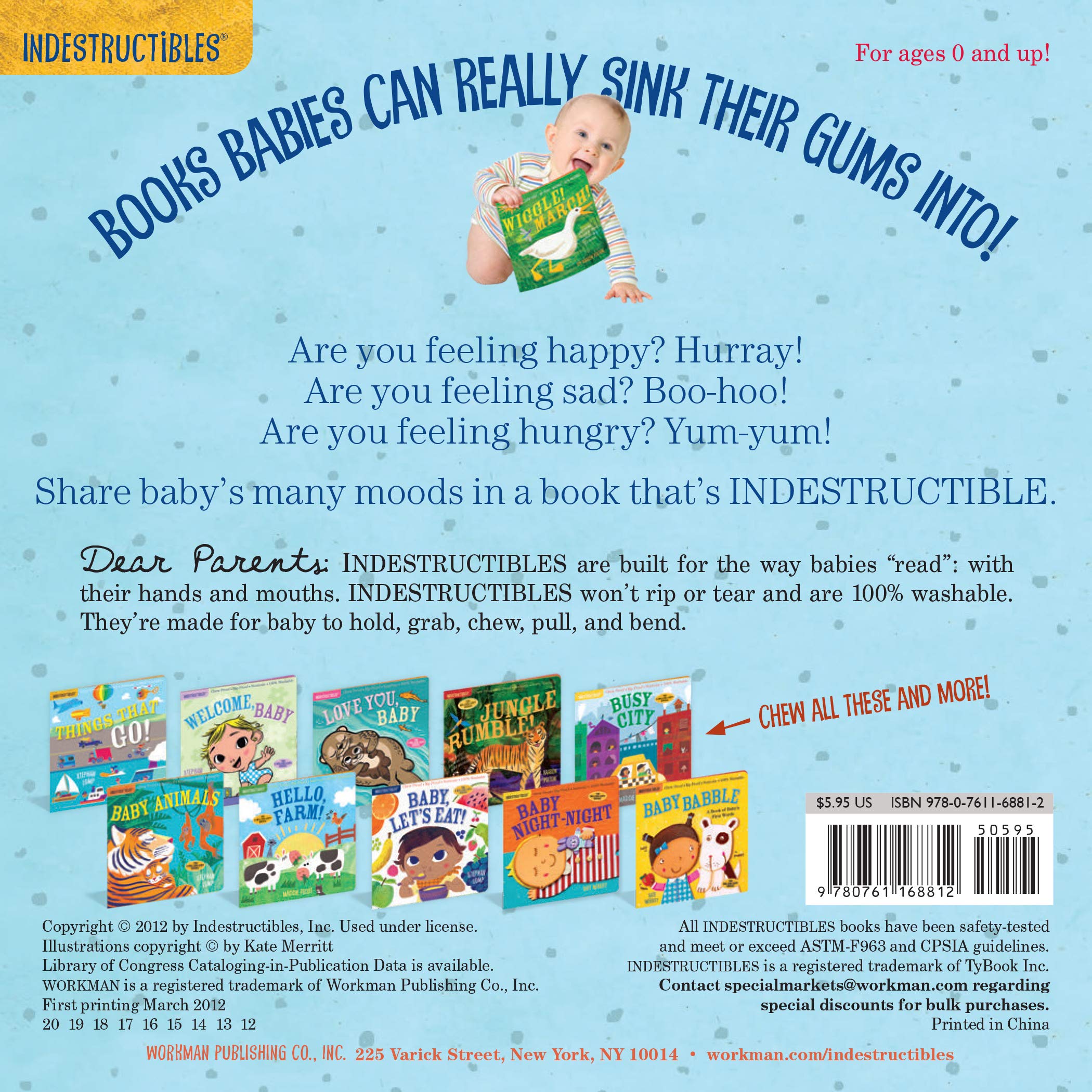 Indestructibles: Baby Faces: A Book of Happy, Silly, Funny Faces-HACHETTE BOOK GROUP USA-Little Giant Kidz