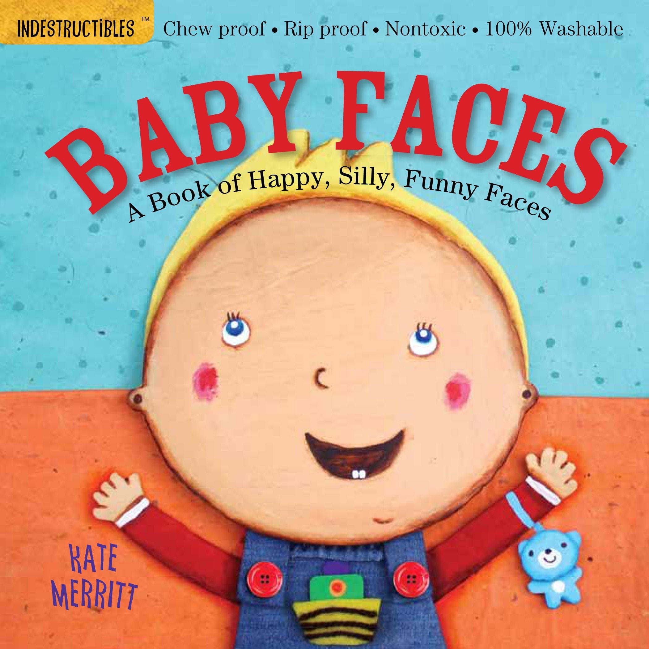 Indestructibles: Baby Faces: A Book of Happy, Silly, Funny Faces-HACHETTE BOOK GROUP USA-Little Giant Kidz