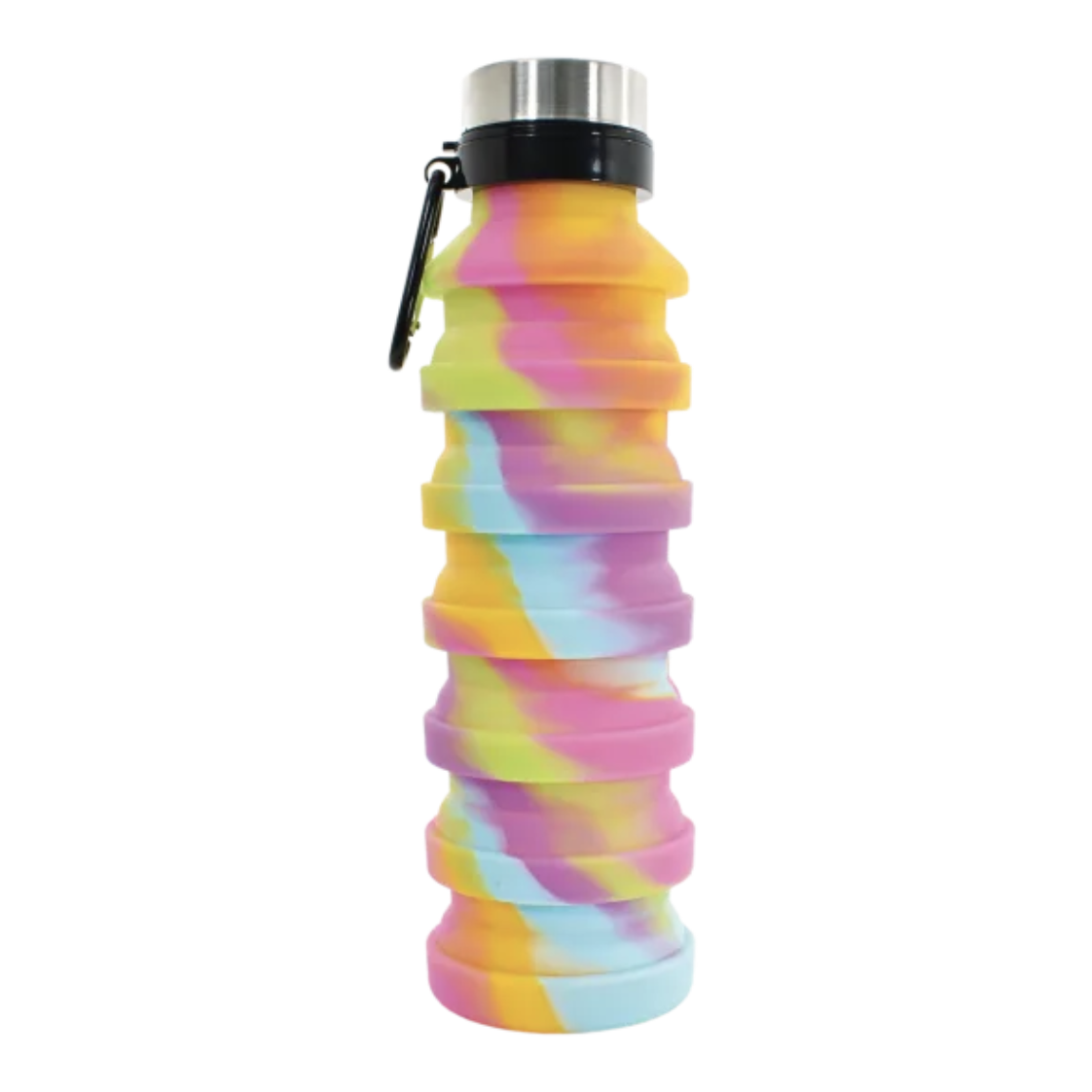 Iscream Collapsible Water Bottle - Tie Dye-Iscream-Little Giant Kidz