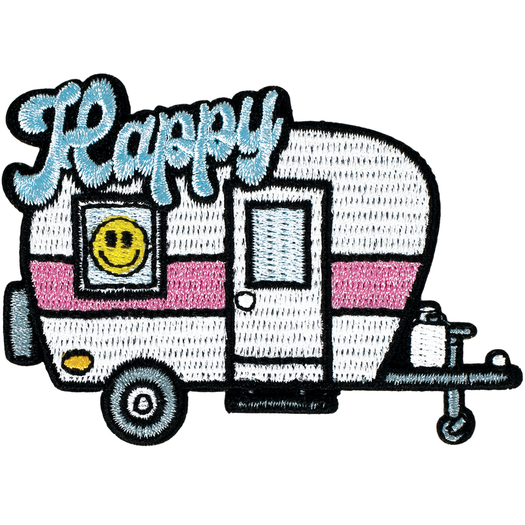 Iscream Happy Camper Embroidered Sticker Patch-Iscream-Little Giant Kidz