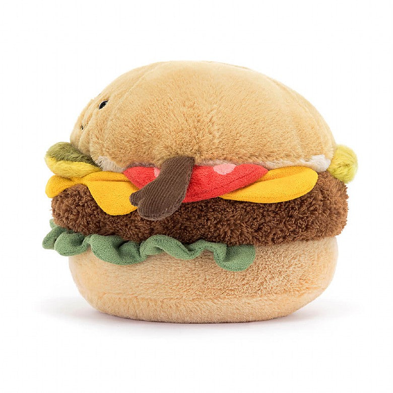 JellyCat Amuseable Burger-JellyCat-Little Giant Kidz