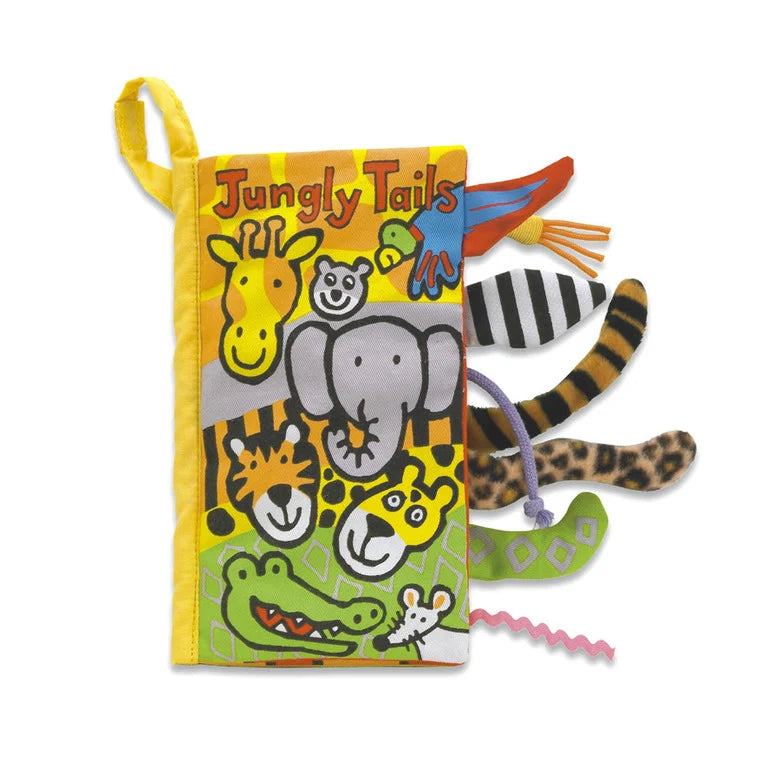 JellyCat Jungly Tails Book-JellyCat-Little Giant Kidz