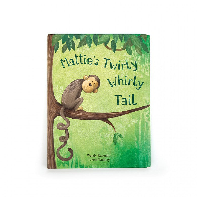 JellyCat Mattie's Twirly Whirly Tail Book-JellyCat-Little Giant Kidz