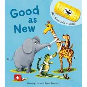 Kane Miler: Good as New! With 5 Reusable Stickers (Board Book)-EDC-USBORNE-Little Giant Kidz