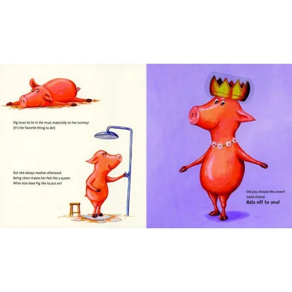 Kane Miler: Hats Off! With 5 Reusable Hat Stickers (Board Book)-EDC-USBORNE-Little Giant Kidz