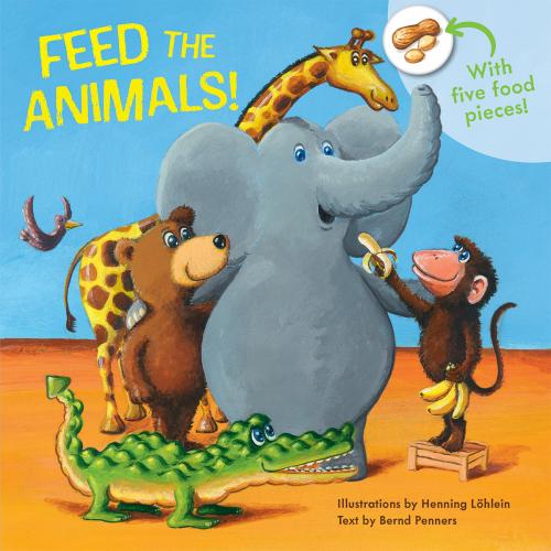 Kane Miller: Feed The Animals! (Board Book)-EDC-USBORNE-Little Giant Kidz