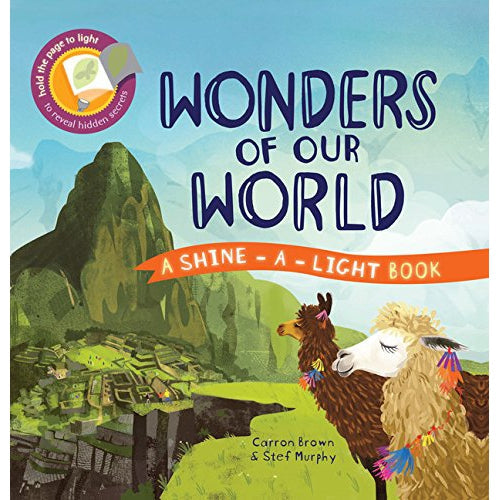 Kane Miller: Wonders of Our World (Shine-A-Light) (Hardcover Book)-EDC-USBORNE-Little Giant Kidz