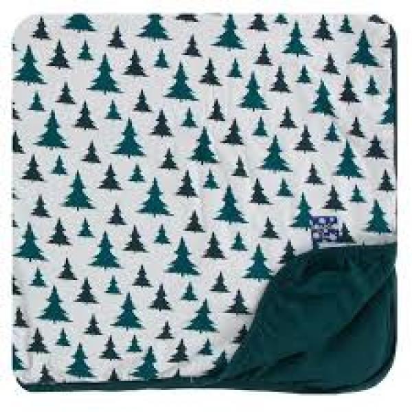 Kickee Pants Print Swaddling Blanket Christmas-KICKEE PANTS-Little Giant Kidz