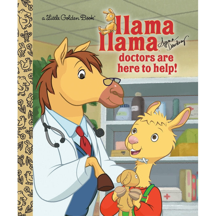 Little Golden Book: Llama Llama Doctors are Here to Help! (Hardcover Book)-PENGUIN RANDOM HOUSE-Little Giant Kidz