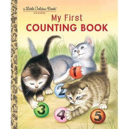 Little Golden Book: My First Counting Book (Hardcover Book)-PENGUIN RANDOM HOUSE-Little Giant Kidz