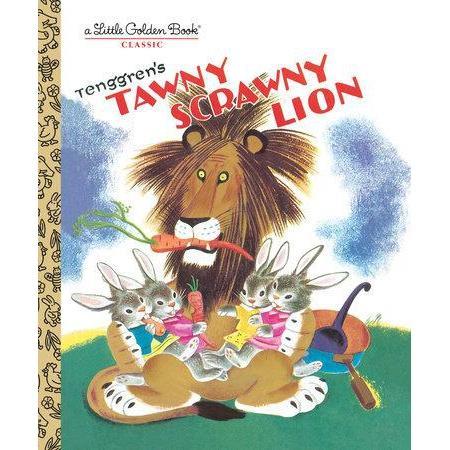 Little Golden Book: Tawny Scrawny Lion (Hardcover Book)-PENGUIN RANDOM HOUSE-Little Giant Kidz