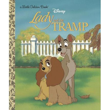 Little Golden Book: The Lady and the Tramp (Hardcover Book)-PENGUIN RANDOM HOUSE-Little Giant Kidz