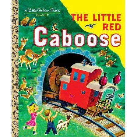 Little Golden Book: The Little Red Caboose (Hardcover Book)-PENGUIN RANDOM HOUSE-Little Giant Kidz