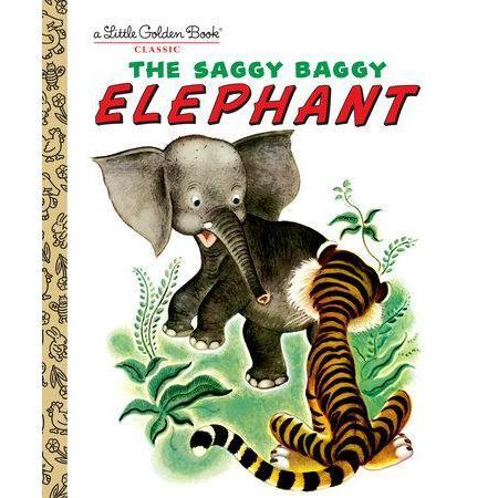 Little Golden Book: The Saggy Baggy Elephant (Hardcover Book)-PENGUIN RANDOM HOUSE-Little Giant Kidz