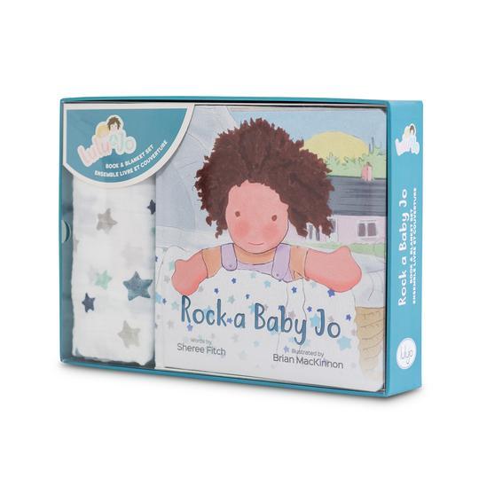 Lulujo Book Gift Set - Rock a Baby Jo-LULUJO-Little Giant Kidz