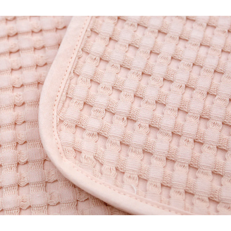 Lulujo Waffle Blanket – Ballet Slipper-MARY MEYER-Little Giant Kidz