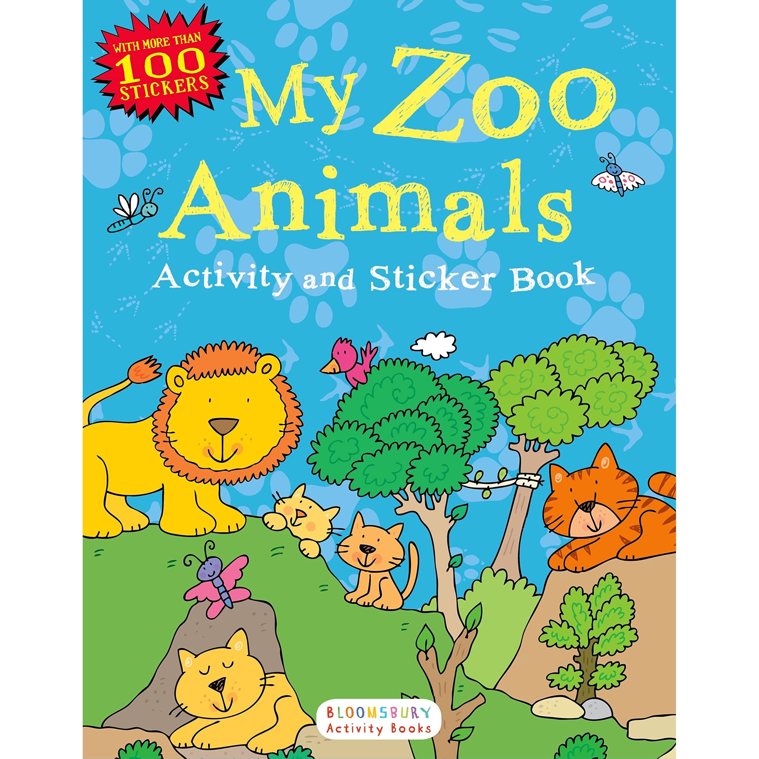 Macmillan Publishers: My Zoo Animals Activity and Sticker Book (Paperback Book)-MACMILLAN PUBLISHERS-Little Giant Kidz