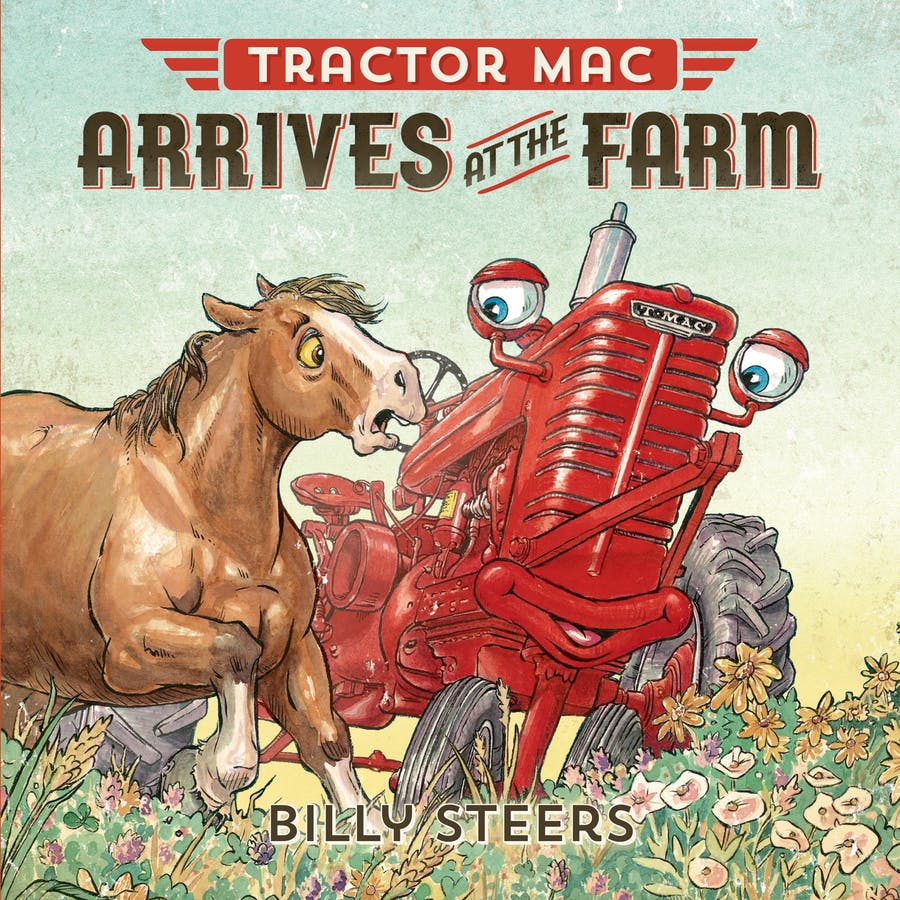 Macmillan Publishers: Tractor Mac Arrives at the Farm (Hardcover Book)-MACMILLAN PUBLISHERS-Little Giant Kidz