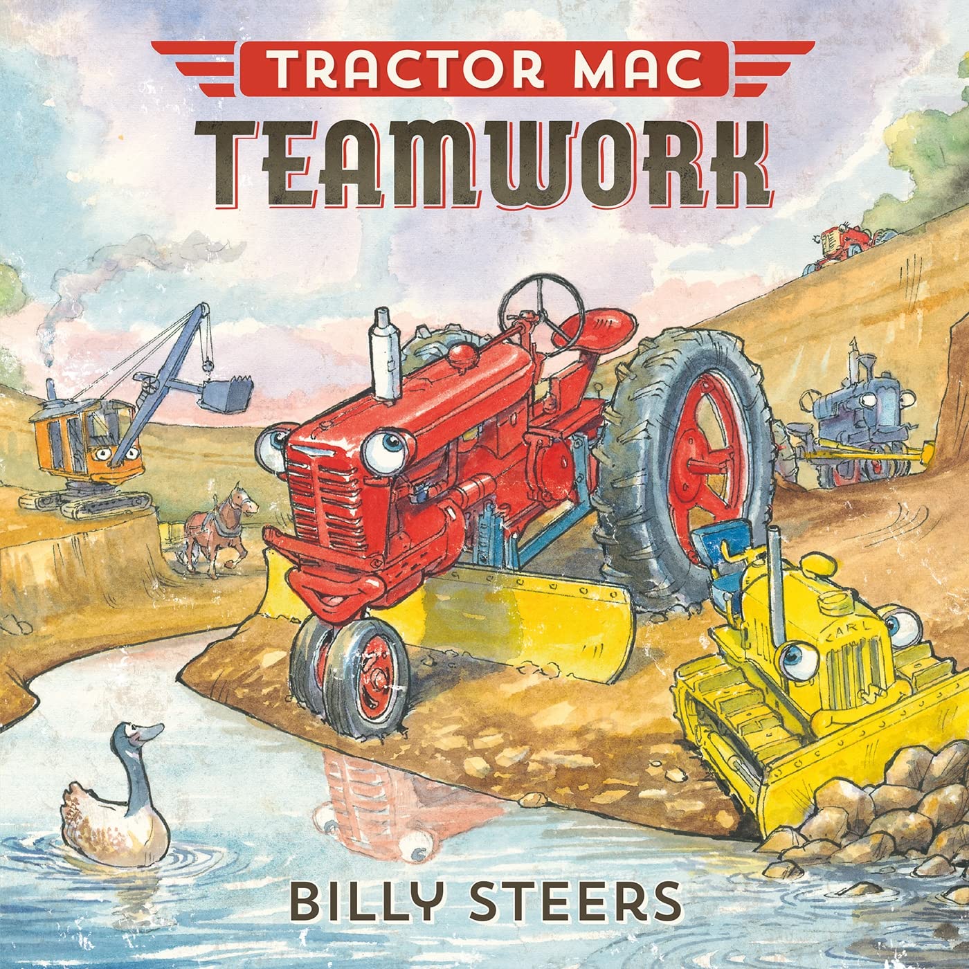 Macmillan Publishers: Tractor Mac Teamwork (Hardcover Book)-MACMILLAN PUBLISHERS-Little Giant Kidz