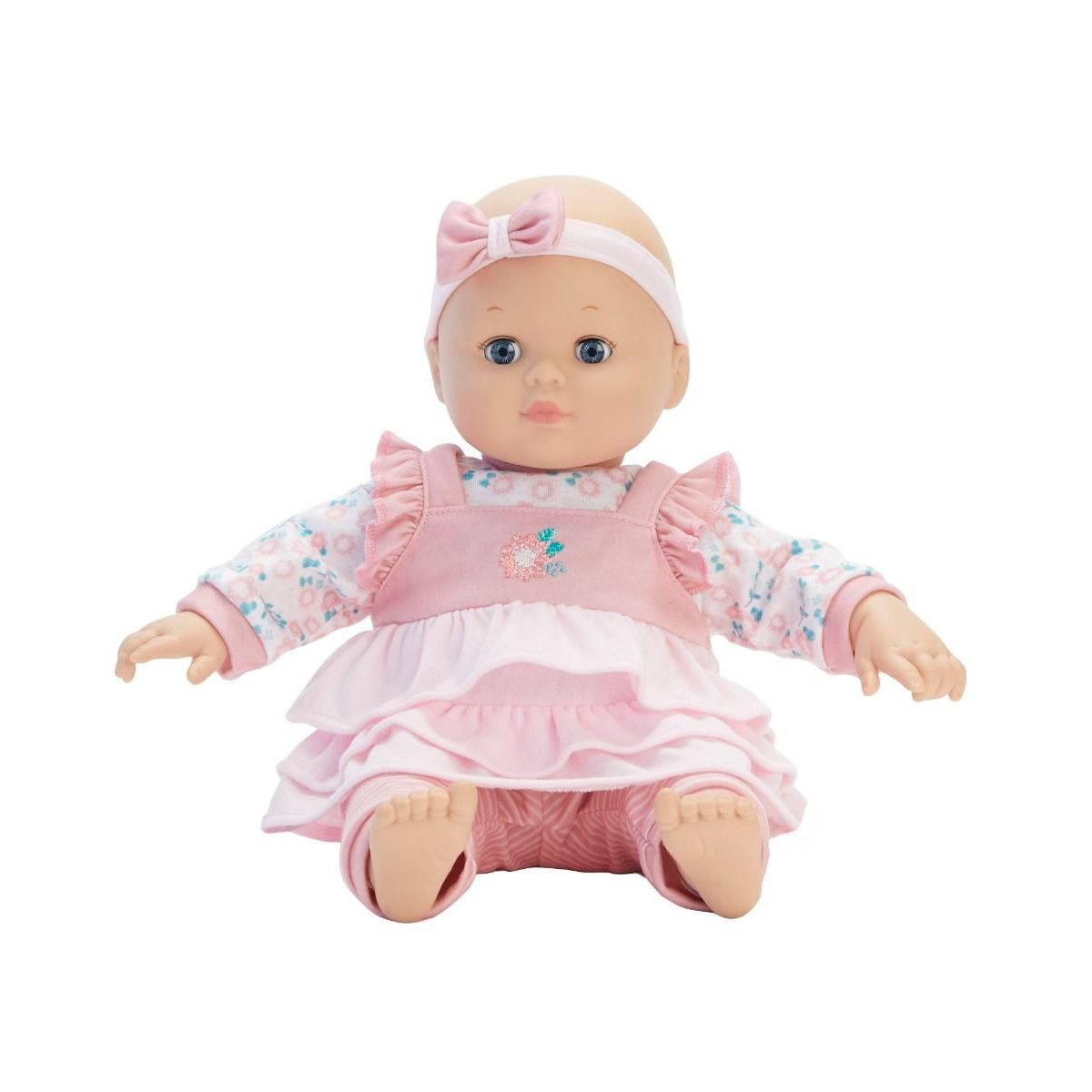 Madame Alexander Baby Cuddles Pink Floral Light Skin 14" Doll-MADAME ALEXANDER-Little Giant Kidz