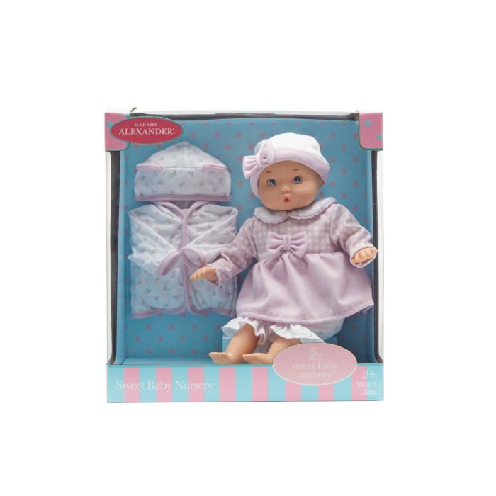 Madame Alexander Sweet Baby Nursery Blossoms & Bows - 12"-MADAME ALEXANDER-Little Giant Kidz