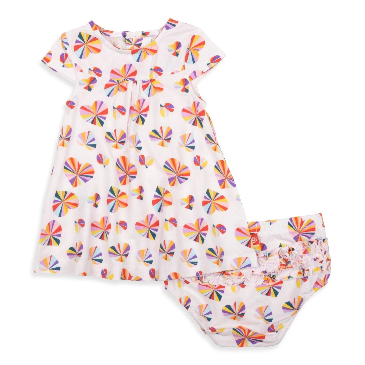 Magnetic Me: Groove is in the Heart Modal Magnetic Infant Dress & Diaper Cover-MAGNETIC ME-Little Giant Kidz