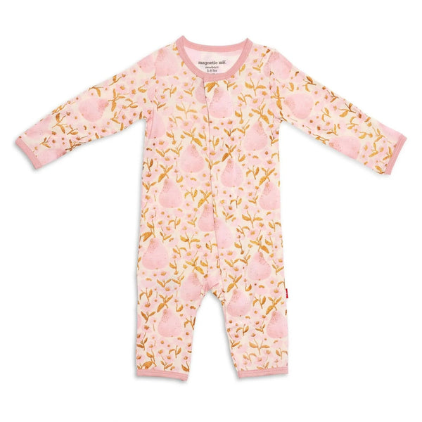 Magnetic Me: Pearadise Modal Magnetic Ruffle Coverall-MAGNETIC ME-Little Giant Kidz