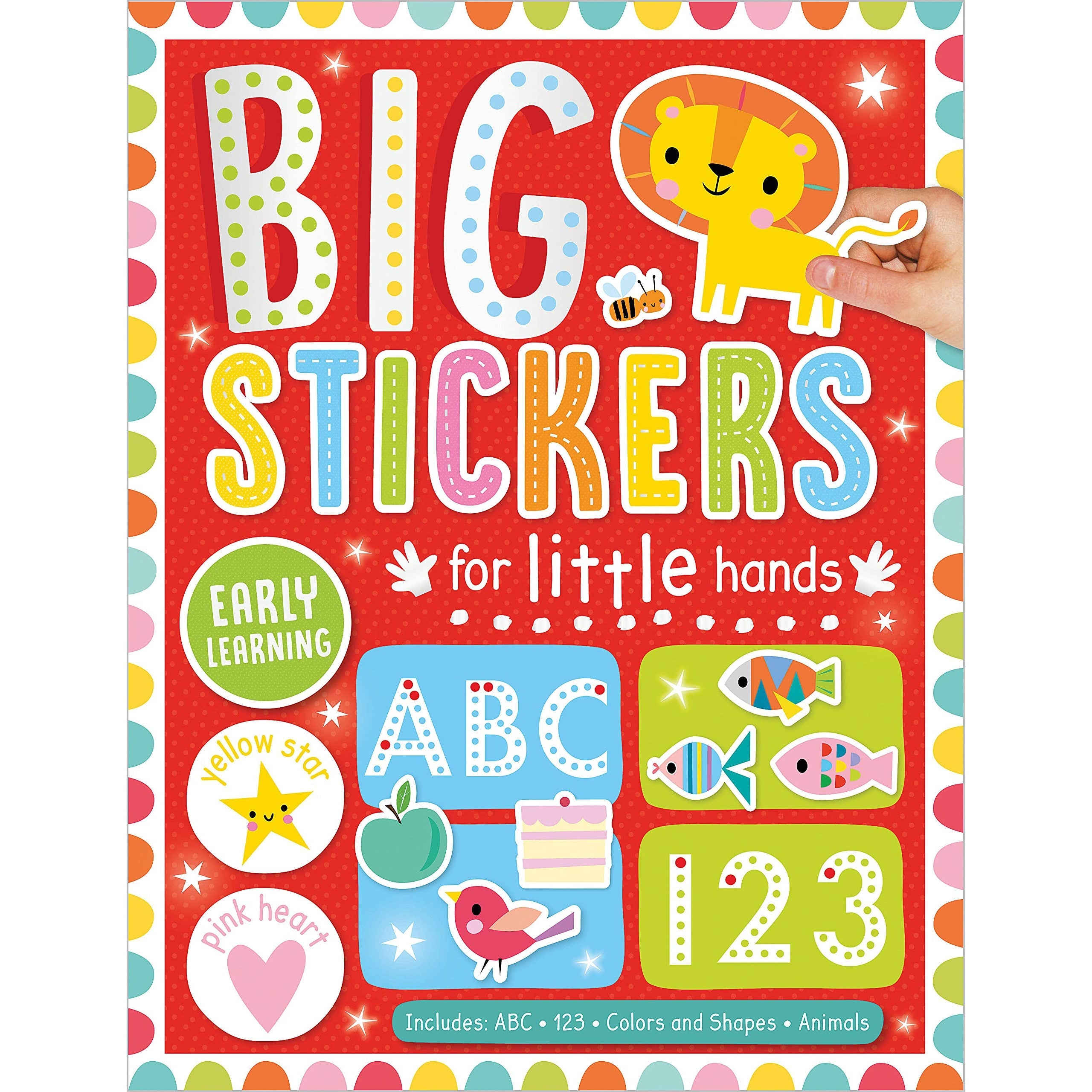 Make Believe Ideas: Big Stickers for Little Hands Early Learning (Paperback Book)-Make Believe Ideas-Little Giant Kidz