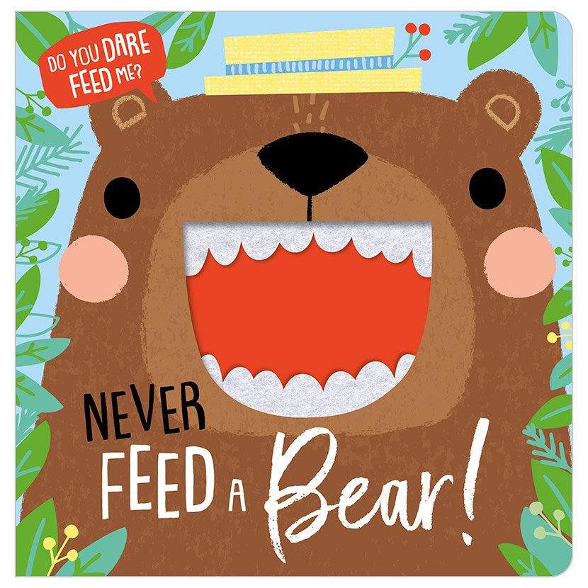 Make Believe Ideas: Never Feed a Bear! (Board Book)-Make Believe Ideas-Little Giant Kidz