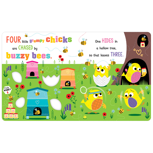 Make Believe Ideas: Never Touch the Grumpy Chicks (Board Book)-Make Believe Ideas-Little Giant Kidz