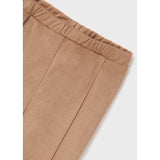 Mayoral Faux Suede Leggings - Cocoa-MAYORAL-Little Giant Kidz