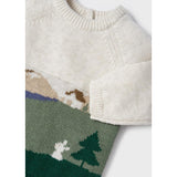 Mayoral Jacquard Sweater - Forest-MAYORAL-Little Giant Kidz
