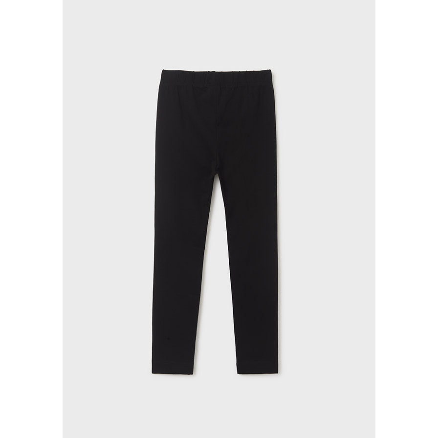 Mayoral Long Basic Leggings - Black-MAYORAL-Little Giant Kidz