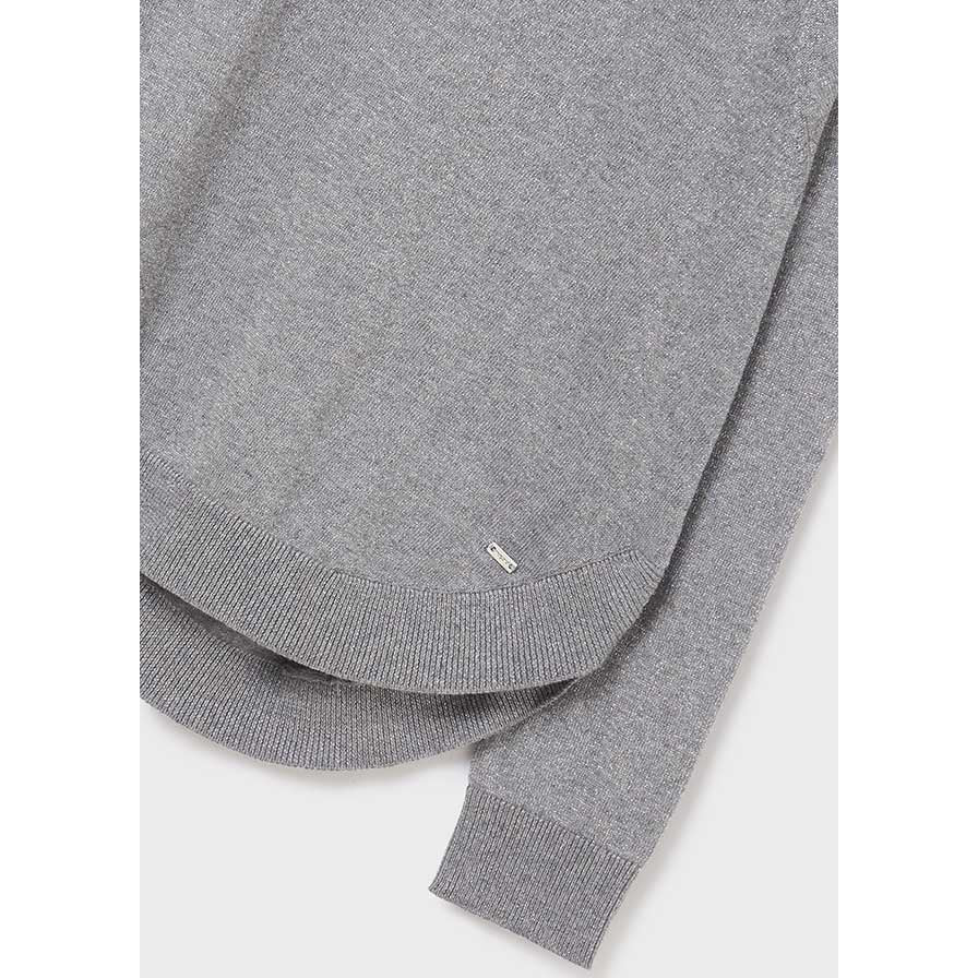 Mayoral Long Sleeve Metallic Shimmer Top-MAYORAL-Little Giant Kidz